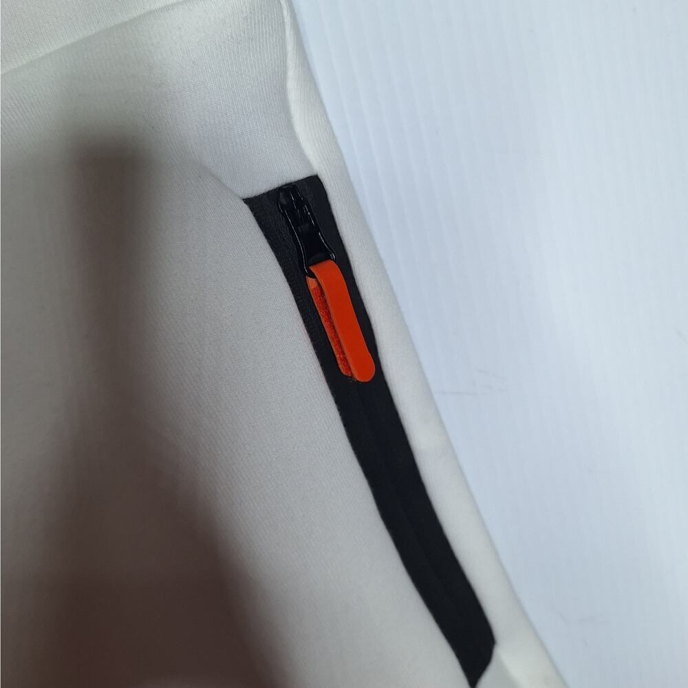 Zara Men's Sweatshorts Slim Shorts White XL Pull On Drawstring Athletic Lounge - Picture 9 of 10